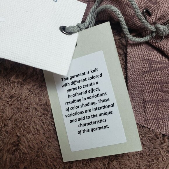 Barefoot Dreams CozyChic Pom Pom Beanie & Scarf Set Chestnut OS Warm Winter Wear - Picture 4 of 12